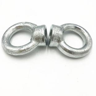 大量镀锌吊环螺母国标非标吊母圆环螺帽M4M5M6M8M10M12M14