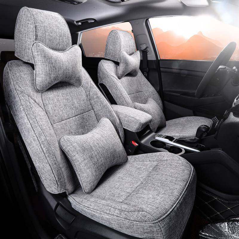 适用现代途胜亚麻汽车坐垫五座SUV全包围四季一车一版车内饰座套,纺织面料/辅料/配套,纺织机械配件,淘宝优惠券,粉丝福利购,淘宝优惠卷