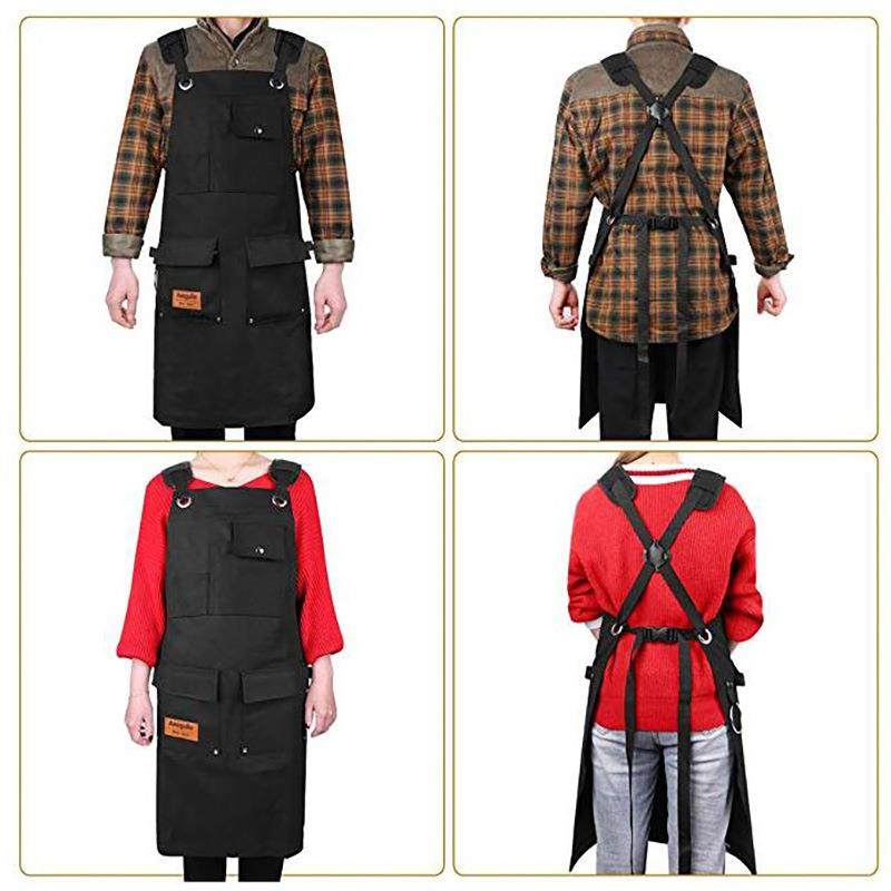 帆布油蜡围裙工具宽肩带背带式交叉重型木工油漆工泥水工实用工作,纺织面料/辅料/配套,纺织机械配件,淘宝优惠券,粉丝福利购,淘宝优惠卷