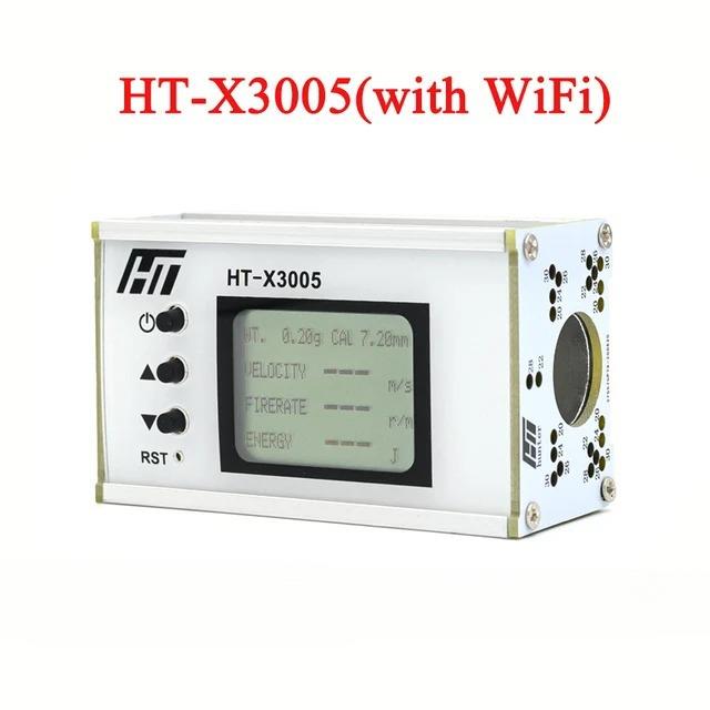 精准测速器初速仪铝壳雷达测速仪弹丸测速HT-X3006X3005带WIFI