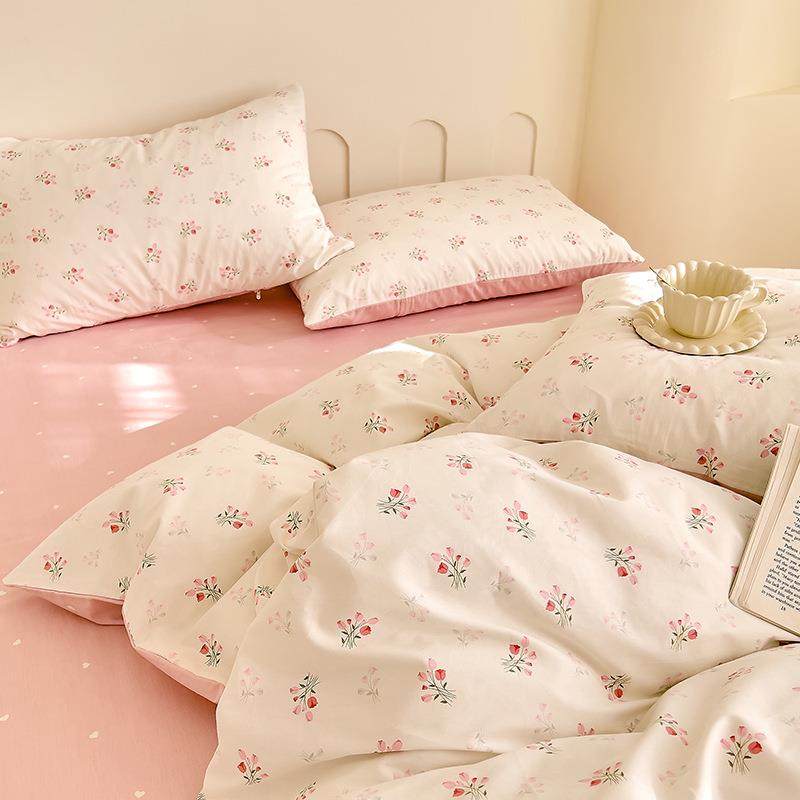 碎花纯棉100床上四件套全棉小清新夏季被套床单三件套被套床笠款4,机械设备,其他机械设备,淘宝优惠券,粉丝福利购,淘宝优惠卷