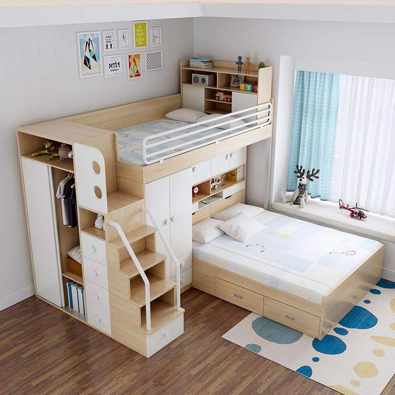 组合床EA高低床带大书桌带衣柜小户型儿童上下床多功能,农用物资,其他肥料,淘宝优惠券,粉丝福利购,淘宝优惠卷
