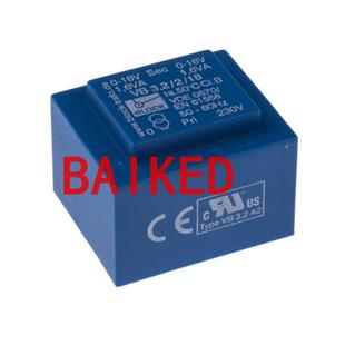 18BlockPCB变压器输入230V2路输出18V3.2VA原装 VB3