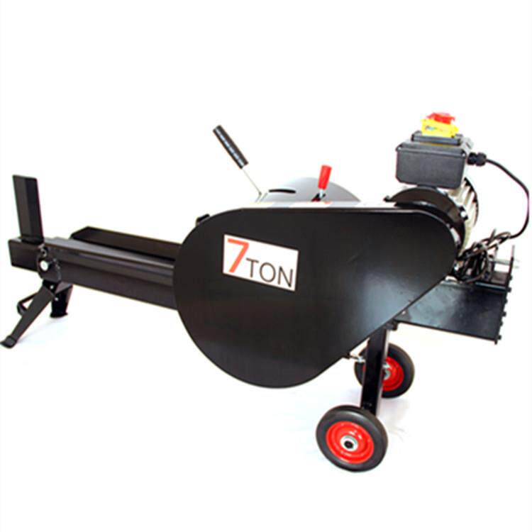 供应劈柴机小型液压劈木机7吨电动劈柴机