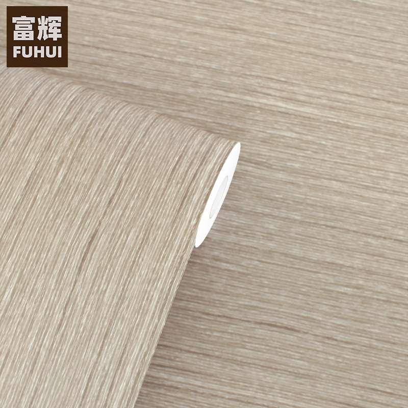 韩版特厚木纹自粘墙纸壁纸原木色家具翻新贴纸酒店工程波音软片