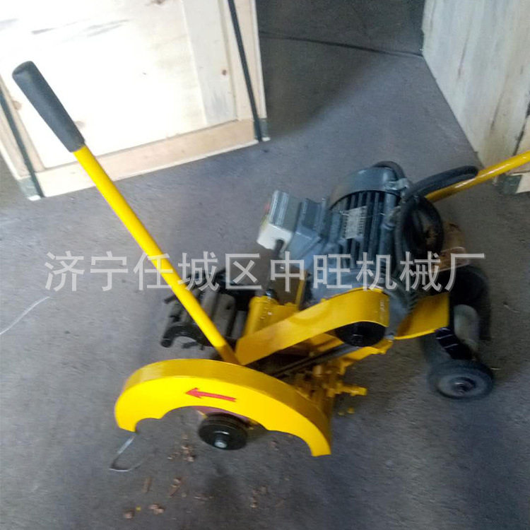 电动钢轨锯轨机铁路轨道摇摆式切轨机便携式手持电动钢轨切割锯