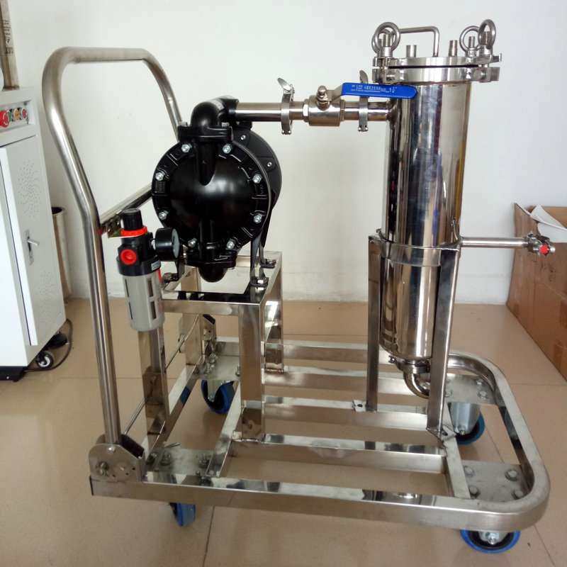 组合式过滤机不锈钢袋式过滤器 高粘力胶水手推车移动过滤器,电子元器件市场,其它元器件,淘宝优惠券,粉丝福利购,淘宝优惠卷