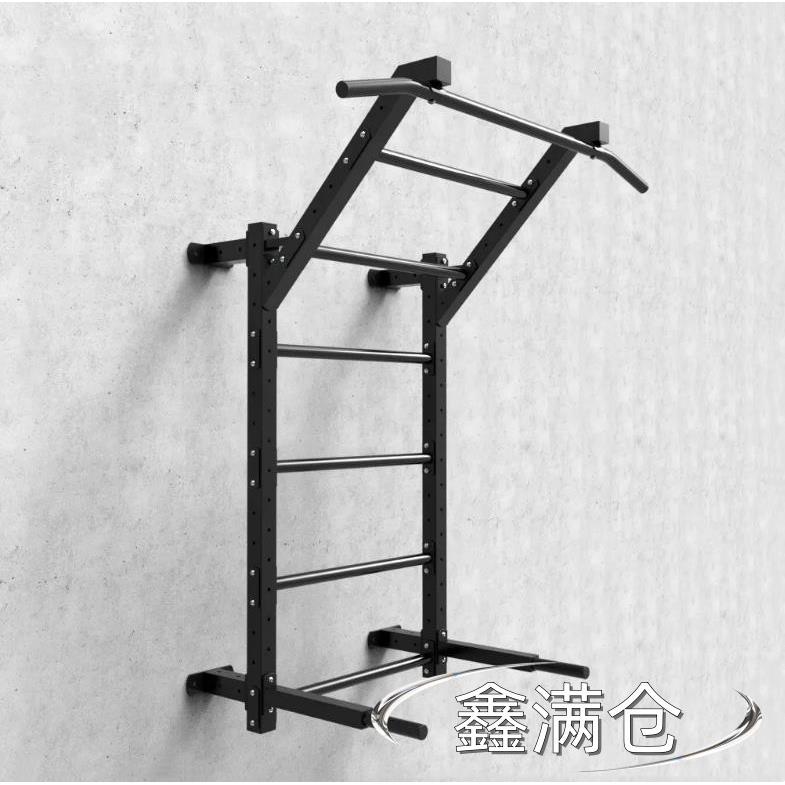 墙体双杠引体向上器肋排架训练器材攀爬云梯墙上单杠定