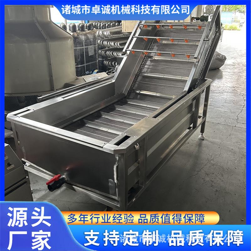 毛豆花生去泥气泡清洗机柑橘洗果机山楂梨大枣气泡喷淋净洗机