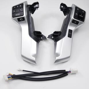 84250-60180适用丰田普拉多霸道多功能方向盘按键定速84250-60140