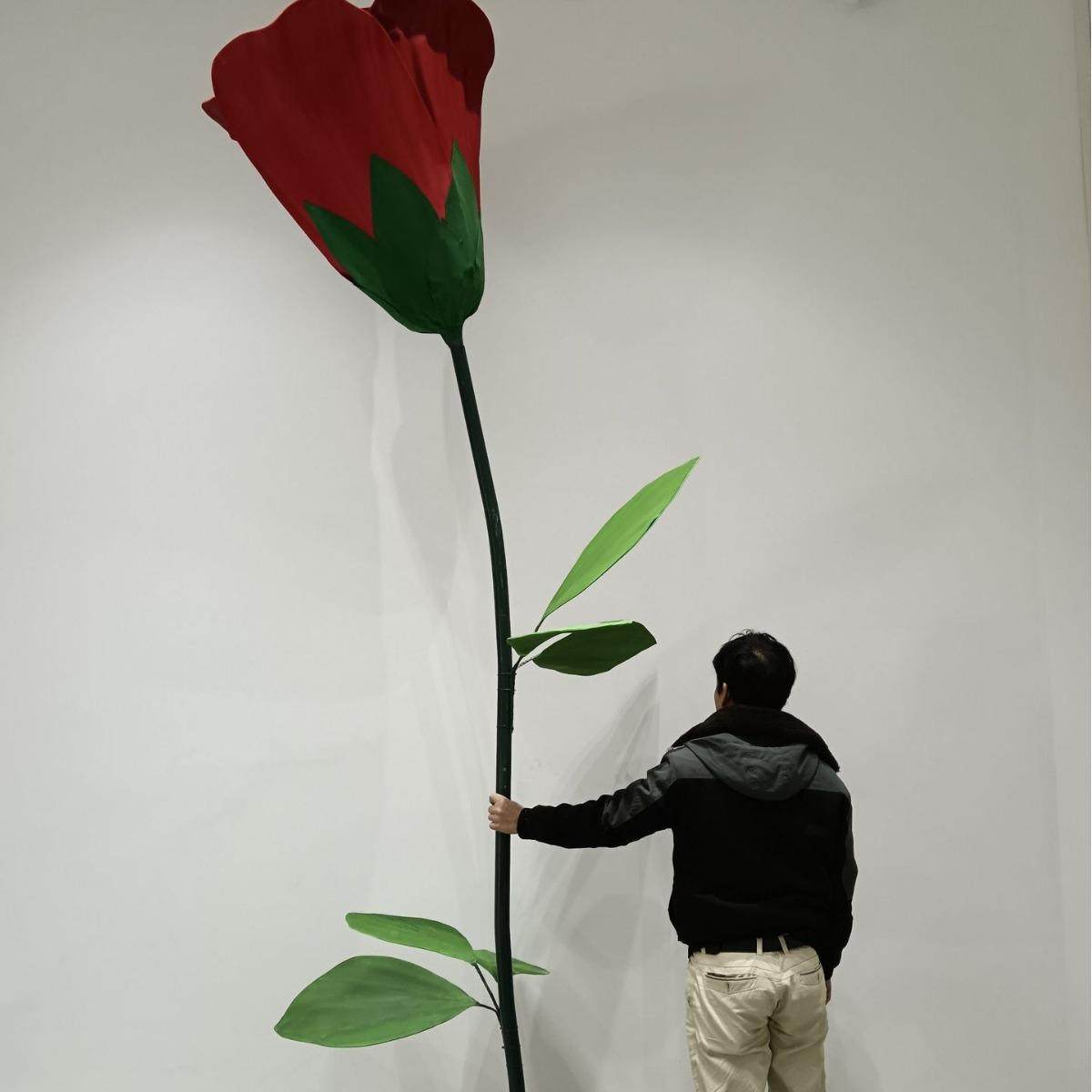 商场一朵网红巨型玫瑰花拍照打卡情人节婚礼布置仿真花大型手工花,畜牧/养殖物资,畜牧/养殖器械,淘宝优惠券,粉丝福利购,淘宝优惠卷