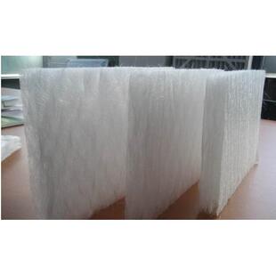 G4初效空气过滤白色耐高温350度阻燃过滤棉玻璃纤维毡合成纤维棉
