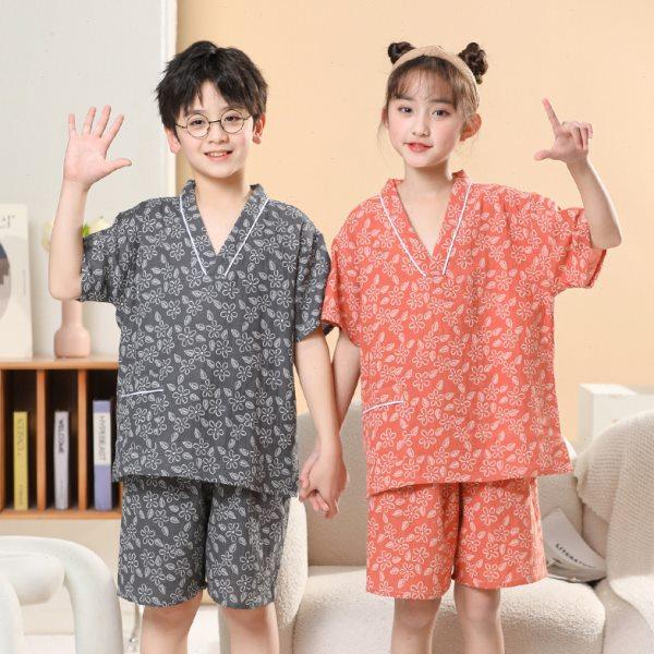 2024新款汗蒸服双层彩棉高档情侣家居服男浴服桑拿服亲子儿童睡衣,居家布艺,汗蒸服,淘宝优惠券,粉丝福利购,淘宝优惠卷