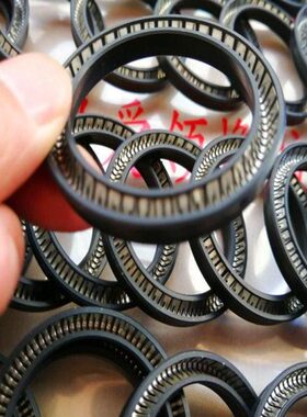 轴用泛塞封 RVA型泛塞密封圈50*59.4*7.1四氟油封 铁佛龙密封圈