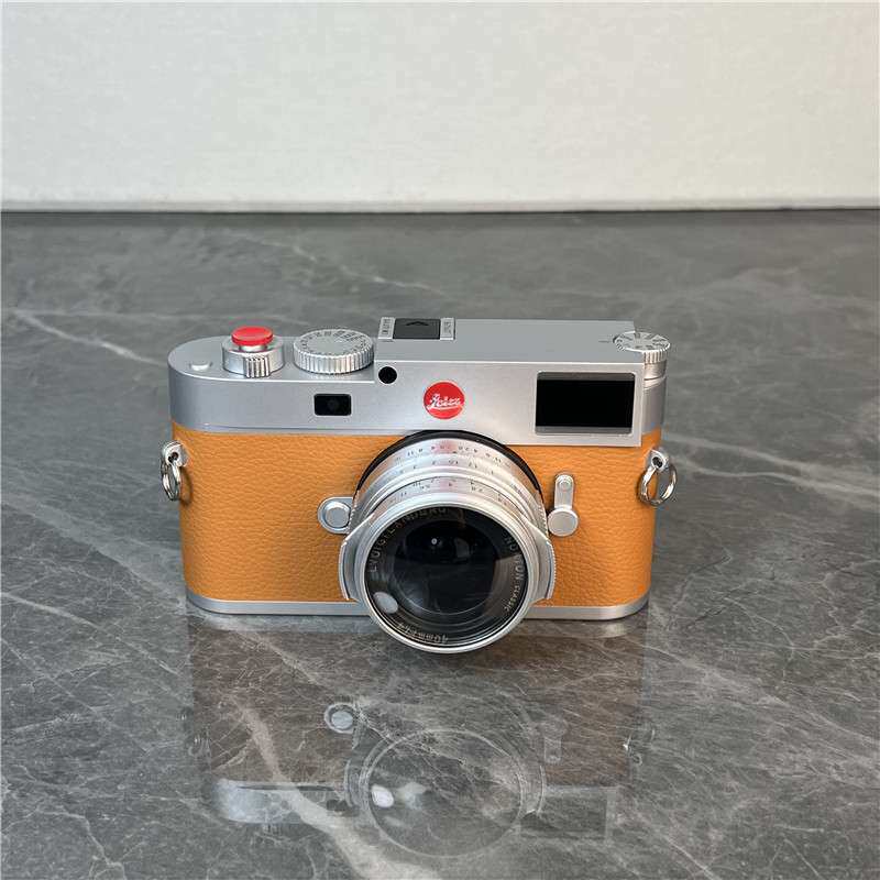 爱马士版徕卡棕色复古相机模型样板房摆件装饰展示模特摄影道具