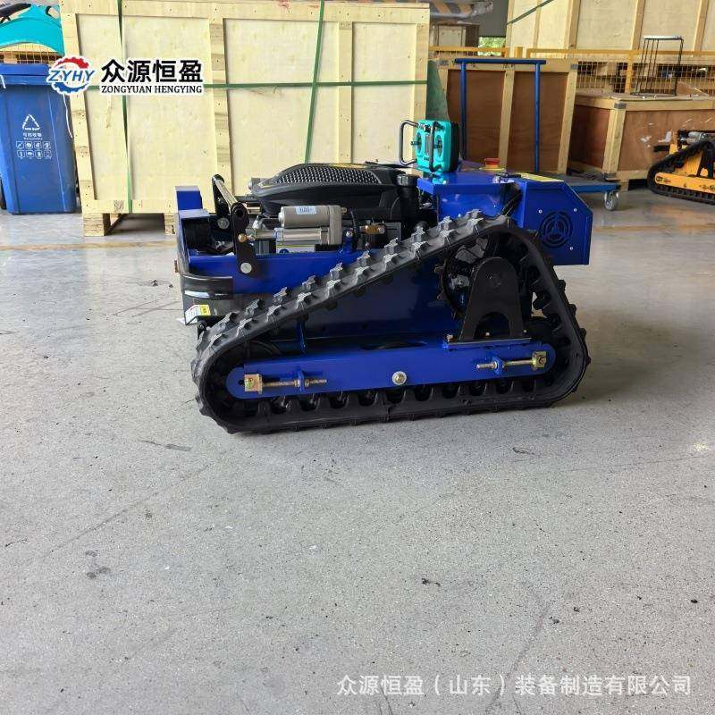 厂家遥控割草机 Robotic Lawnmower 众源ZY550S履带式农用除草机