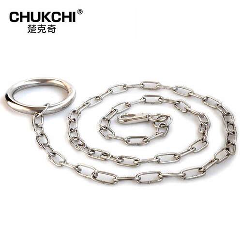 CHUKCHI宠物不锈钢链/牵引200cm*4mm L大型加长