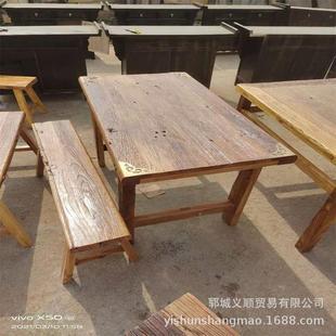 新中式 茶茶桌桌椅组合阳ODI台几禅意功夫小茶台实木木泡茶榆木桌