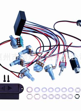 吉他器贝拾音音电色调节线路4MTW段电贝司放大线路主被斯动可切换