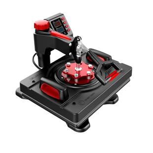 热华烫印衣机P8003服升五合一烫画机热转画移烫机械手动小型家用