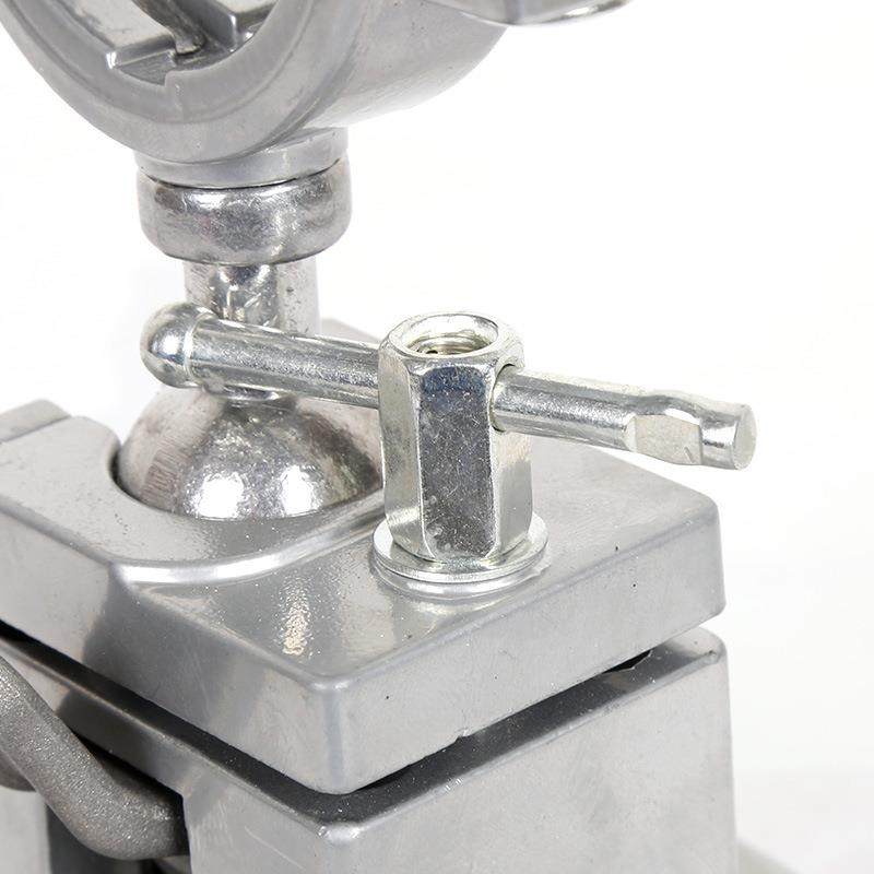 电钻电磨机0吸台盘支UFE架多功能36度万旋转钳校准夹具桌虎向钳