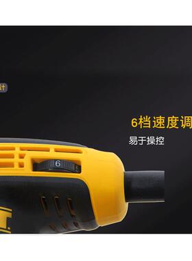 DEWALT得DWE6423电光机家动用圆TZQ盘砂纸磨伟光机偏心打砂磨抛光