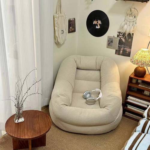 阳台超舒户懒小人沙发椅单人PIH可服爱榻榻米小沙发椅人类狗窝型