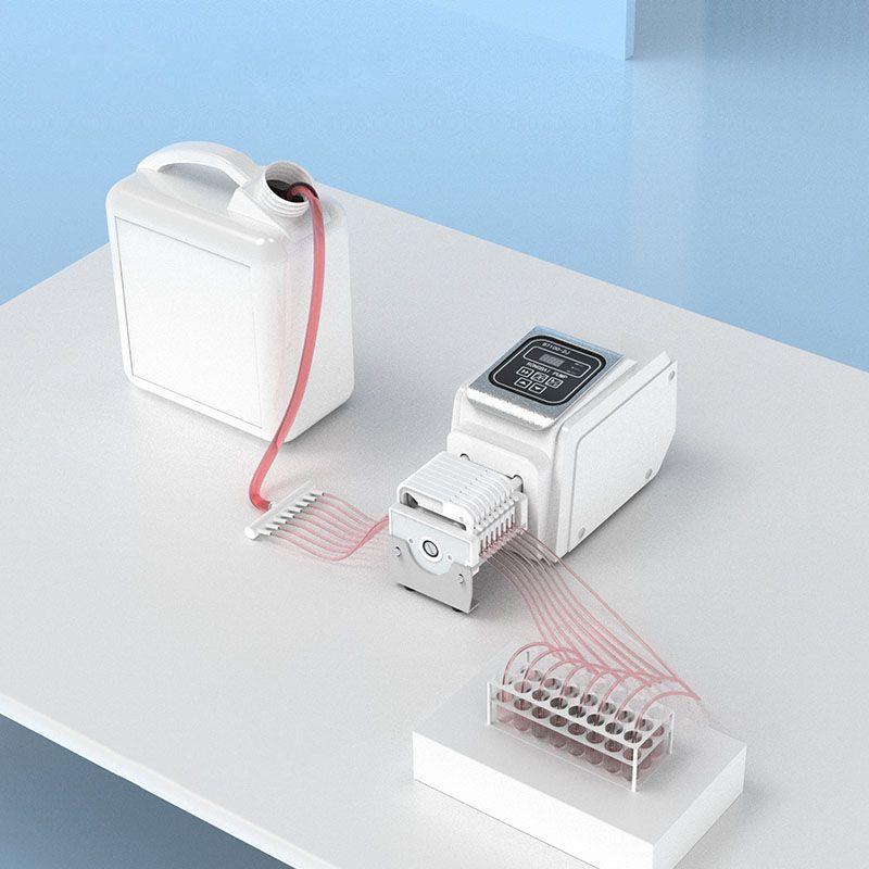 BT100-2J小型验室蠕动泵多通道精密泵实可液流调595速恒流泵定量