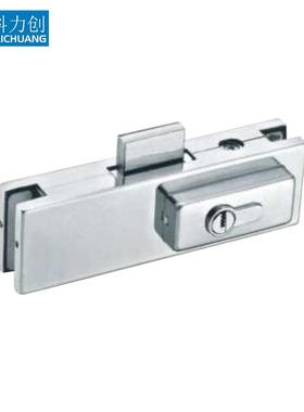 厂家供应不办锈钢铝夹芯HS-050D-锁玻门地弹簧地锁公室璃门夹玻璃