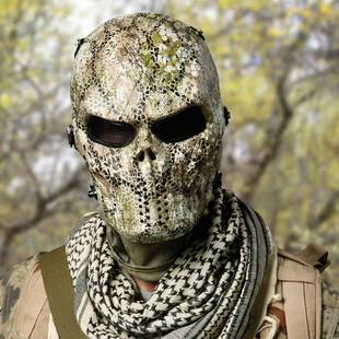 特惠 备全脸面具爆款 WRCHIQHI0EF 酋长具面具M6迷彩防护面CSA装