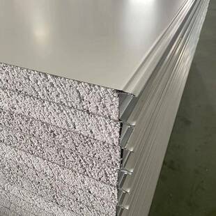 钢供应硅岩板芯净化板防夹阻燃火隔音899硅岩彩板洁净车间硅岩板