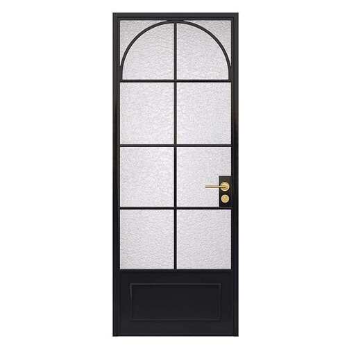 法式复古厨房折叠门联窗阳台卧室客厅推拉隔断卫生间吊轨玻璃移门