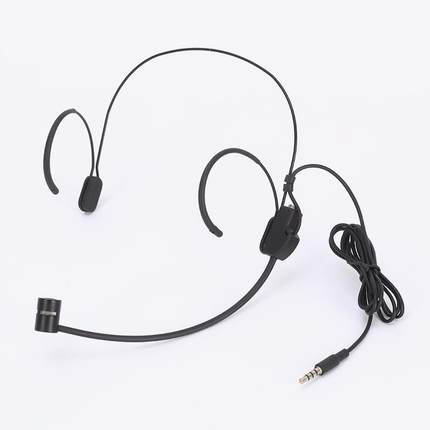戴式有线话头讲筒话导麦游扩音器头戴耳麦螺TN-688纹会议演教学扩
