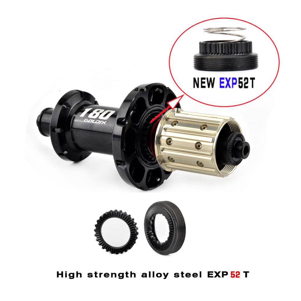 G刹OLDIXR180公路圈刹R180花鼓2/242：1v0棘轮52孔T自行车骑行配