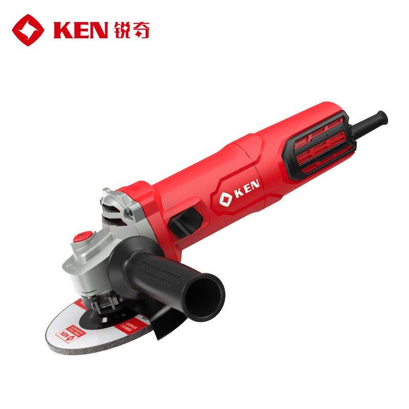 KEN/锐奇1200W聚能角磨机125mm 9125MC家装切割金属石材抛光打磨