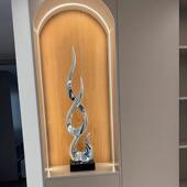 节节摆件简视约FAE8saiW现代升玄关壁龛高电柜客厅轻奢高级感装 饰