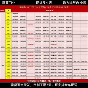 甲级防火门北FMCC24源头厂不锈钢木质河家地下室乙消防门地级下室