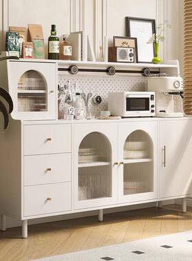 实木餐柜客厅茶水柜现代简约靠墙54075置物柜厨房碗边子柜备餐物