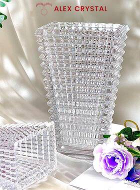 ins风网级轻奢高瓶客89785厅插花璃透明水花养玫瑰百合花盆鲜玻花