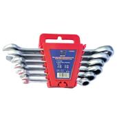 72棘固定头扳手修开口梅齿轮HLM花省力扳手6件套汽车维扳手工具套