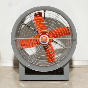 F低噪固定式轴流风机通风换气S圆筒管道排风扇力工199业厂房强风