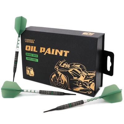 CUESOUL/Q獣MOTORCYCLE机车系列飞镖刹车盘90%23克钨钢软硬镖套装