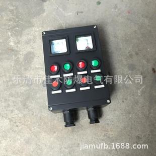 BZC8050 防爆防腐操作柱操作箱 A2D2B2G带电流表挂式