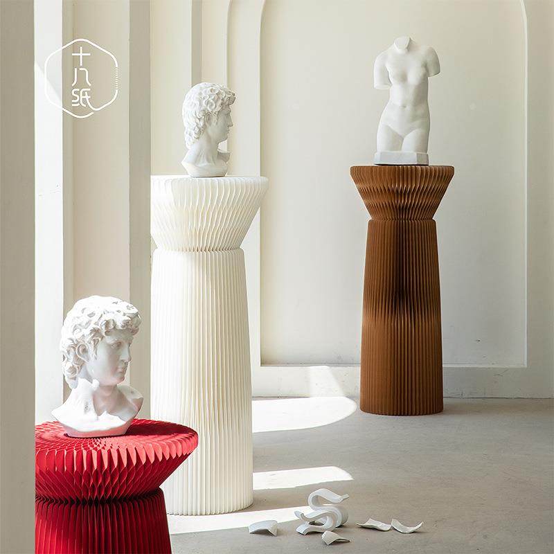 十八纸展架展示台花坛圆柱中岛柜商用设计摆设珠宝首饰商业展览台,农用物资,其他肥料,淘宝优惠券,粉丝福利购,淘宝优惠卷