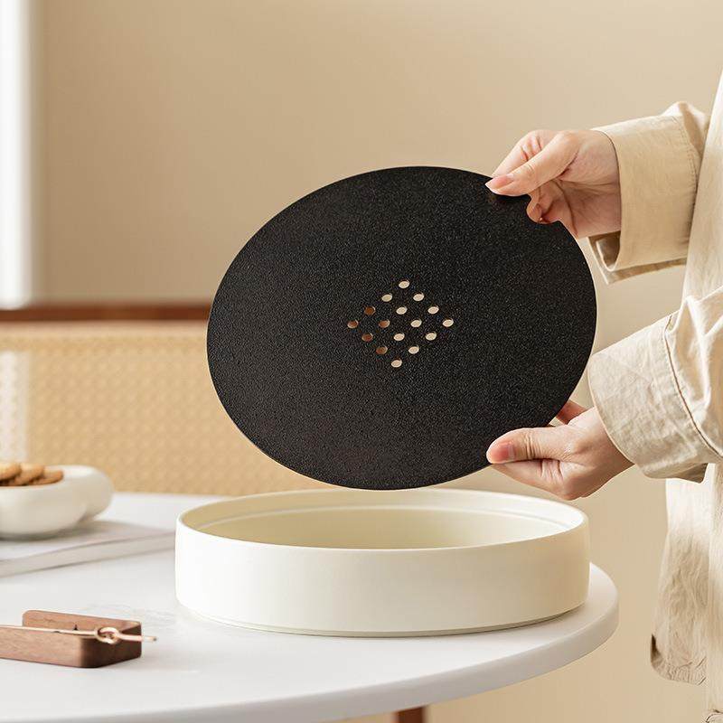 瓷邻陶瓷圆形干泡盘小巧家用小型茶几茶托盘客厅茶海小茶台茶盘,机械设备,其他机械设备,淘宝优惠券,粉丝福利购,淘宝优惠卷