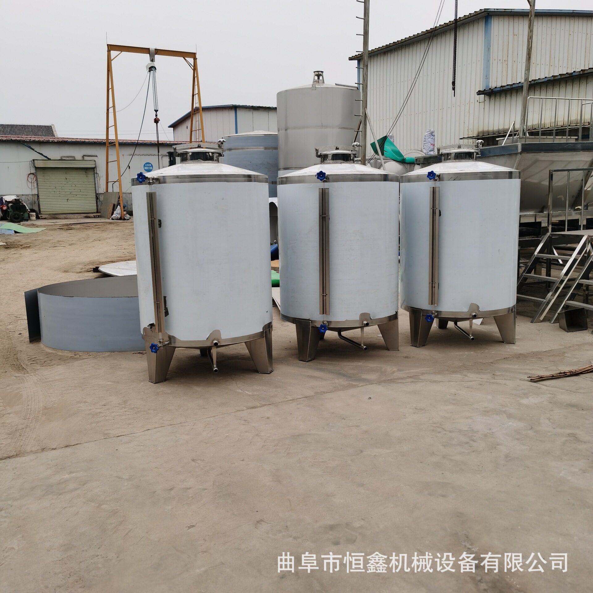 批发1000斤高粱酒储酒罐304不锈钢酒罐酿酒设备制作批发