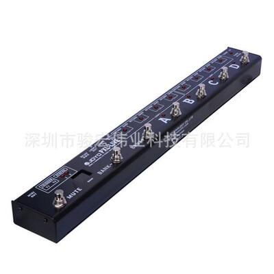 JOYO卓乐PXL-LIVE单块效果器编组器8路LOOP编程切换MIDI输出