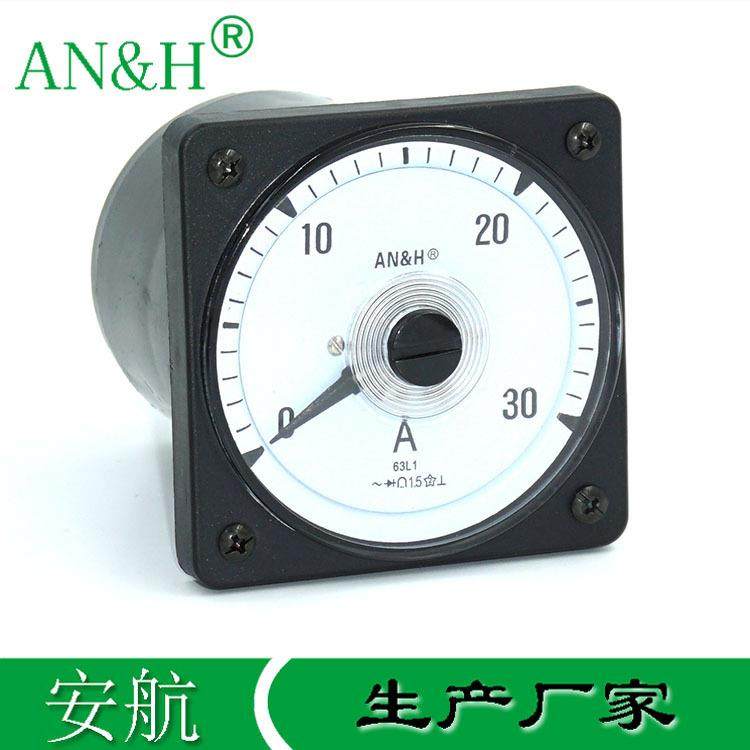 火车机车仪表63L1交流电流表0-30/5A63L22182电流表63L19船表
