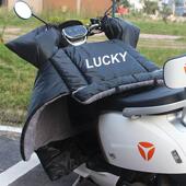 摩托车防风冬四罩702季 电动车挡风被冬季 加绒加厚防水瓶加大电款