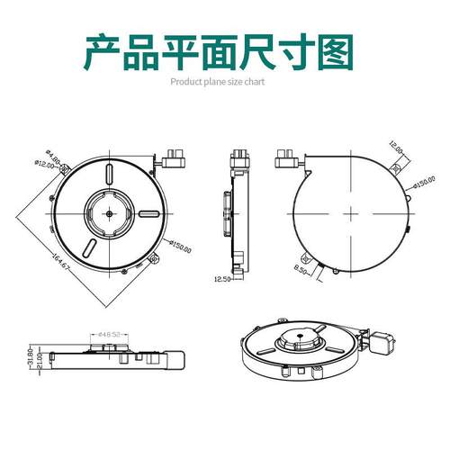 旭晟工厂收线盘自动伸缩2.5米电源AS防火B外壳电自线422缆动线收